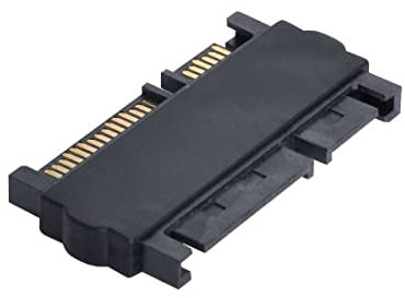 chenyang CY 3.5 et 2.5 pouces SATA 22 broches 7 + 15 mâle vers SATA 22P 7 + 15 mâle convertisseur d'extension adaptateur droit