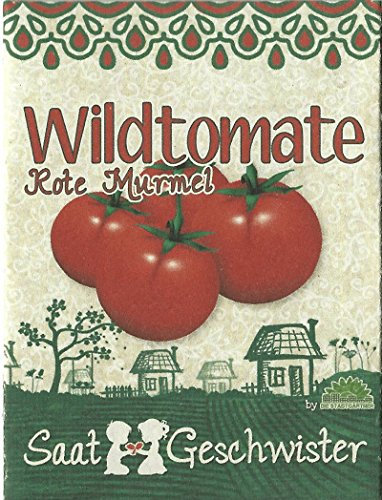 Die Stadtgärtner: Bio-Wildtomate rot I Premium Gemüse-Samen für bis zu 5 Pflanzen I Bio Pflanzensamen im Samentütchen I Ideal für Hochbeet, Garten & zu Hause