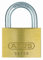 Abus - 55/50 50mm Messing Vorhängeschloss Gleichschließend 5501 - ABUKA02874