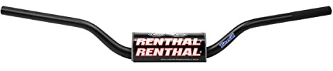 Renthal 827-01-BK Fatbar Black 1-1/8 Aluminum Handlebar