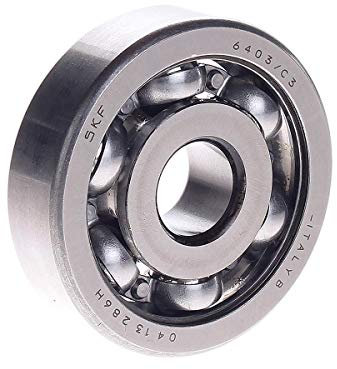 SKF Rillenkugellager Radial, 17 ID, Kugellager Stahl