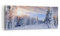 Panorama Bilder auf Leinwand 100x40cm Leinwandbild Abenteuer alpen winter schnee Groß Wanddeko Bild Schlafzimmer Wandbilder Dekoration Wohnzimmer Wall Decor Canvas Wand Kunstdruck Art AB100x40-2433
