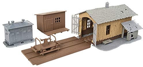 Walthers Spur H0 - Bausatz Trackside Gebäude