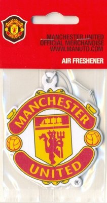 Official Manchester United Crest Car Air Freshener NEW