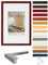 walther design Bilderrahmen dunkelblau 40 x 50 cm Peppers Holzrahmen BP050L