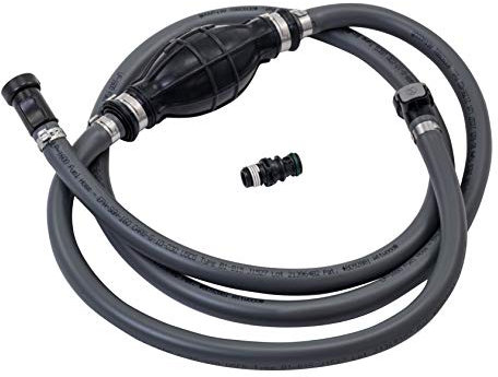 Attwood 93806EUS7 Marine Boat Fuel Line Kit with Universal Sprayless Fuel Connector, 6-Foot x 3/8-Inch - Johnson/Evinrude