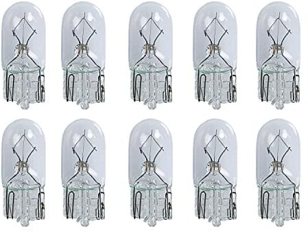 Simply S501 W5W Auxiliary Bulb, 12 V, 5 W, Set of 10