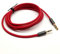 KetDirect Rot 1.5ft Gold überzogener Entwurf 3,5 mm Stecker auf 2,5 mm Stecker Auto-Zusatzaudiokabel Cord Kopfhörer-Anschlusskabel für Apple, Android Smartphone, Tablet und MP3-Player