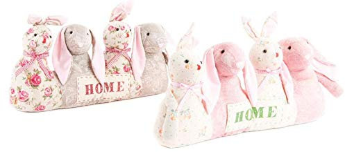 AVENUELAFAYETTE Cale Porte Bloque Porte Lapin Home en Tissu - 44 cm (M1 - Gris)