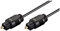 Wentronic MicroConnect Spain 50447 - Cable para realizar conexión óptica-digital, color negro