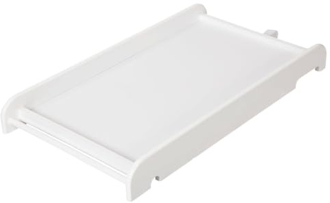 Tutti Bambini Universal Cot Top Changer 60-70cm - White | Space-saving baby changer fits most 60-70cm cots and cot beds, suitable from birth to 10kg with safe ergonomic design.