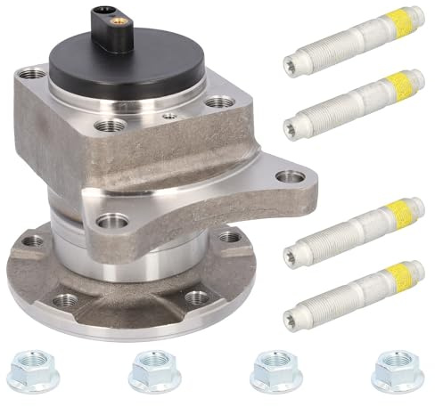febi bilstein 30887 Radlagersatz mit Radnabe und ABS-Impulsring, 1 Stück | Kompatibel mit: CITROËN JUMPY II, JUMPY II Kasten, FIAT SCUDO Bus, SCUDO Kasten, SCUDO Pritsche/Fahrgestell