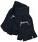 Metallica Logo Unisex Kurzfingerhandschuhe schwarz 95% Acryl, 5% Elasthan Band-Merch, Bands