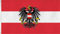 Fahne mit Messingösen 90 x 150, 150 x 250 oder 300 x 500 cm wählbar Farbe Österreich Größe 150 x 250
