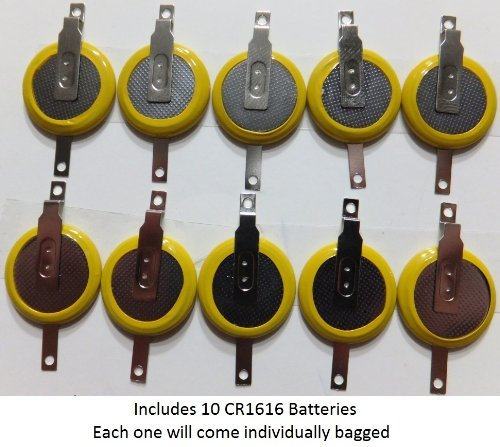 10 Gameboy Save Game Batteries Cr1616 Coin Cells by Generic