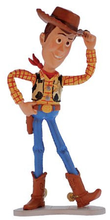 Bullyland 12761-Figura di Gioco, Walt Disney Toy Story 3, Woody, Alto Circa 10,5 cm, Figura Dipinta a Mano, Senza PVC, per Giocare con la Fantasia dei Bambini, Multicolore, 12761