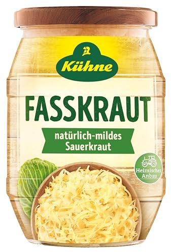 Kühne Fasskraut natürlich-mildes Sauerkraut, 425ml