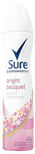 Sure Bright Bouquet Anti-Transpirant Deodorant Aerosol 250 ml