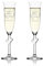 polar-effekt 2er Set Sektgläser mit Gravur als Geschenk zur Hochzeit - Glas für Champagner 175 ml - Sektkelche Geschenkidee zum Hochzeitstag
