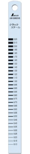 Shinwa crack scale straight 15cm type 58698
