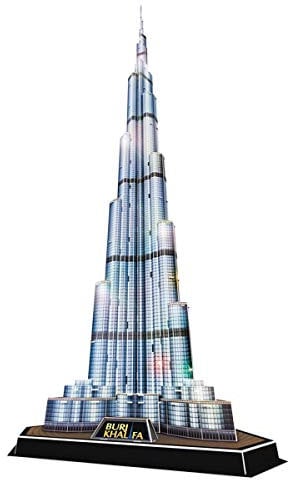 3D Puzzle Burj Khalifa LED Cubic Fun Upgradeversion