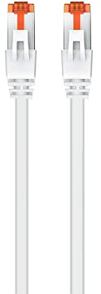 Ewent Cavo Ethernet di Rete Patch Cat 6 S/FTP, Trasmissione Fino a 1Gigabit, AWG 27/7, Doppia Schermatura, 2 Connettori RJ45. Ideale per Trasmissione Fibra Ottica con regi Gigabit/LAN, 5m