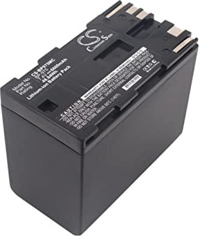 VINTRONS 6600mAh Replacement Battery For CANON GL2, XL1S, XL2, XM2