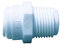 PEX Pipe Fitting, Quick Connect Adapter, 3/8 OD x 1/2-In. MPT -PL-3027