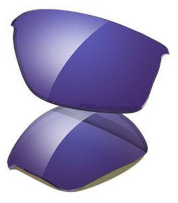 OAKLEY Homme Flak Jacket Xlj 13-733 Lunettes de Repos, (Ice Iridium Polarized), XL