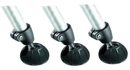 Manfrotto Suction Cup Feet for Select Tripods (116SCK3), Black, Set of 3
