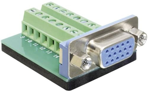 DeLock Adapter Terminal Block > VGA-Bu
