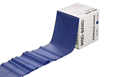 MSD Latex Gummiband 45,5 m, Farbe: blau