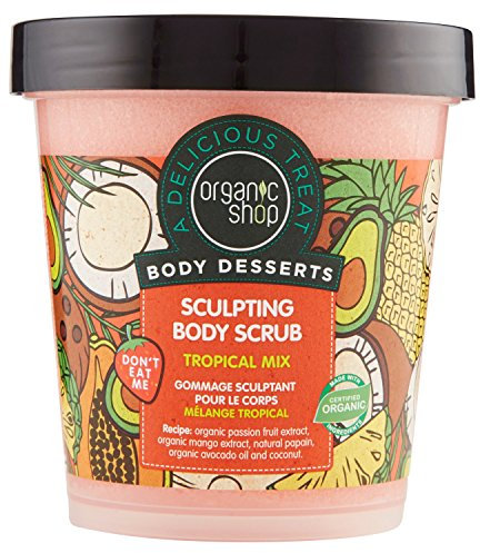 Organic Shop Body Desserts Sculpting Body Scrub Tropical Mix 450ml