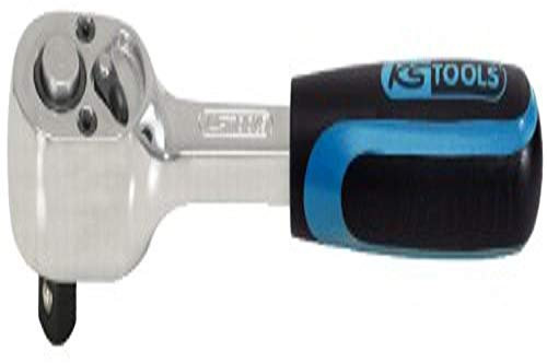 KS Tools 918.1510 Mini cliquet 72 dents bimatière 1/4 Longueur 110 mm