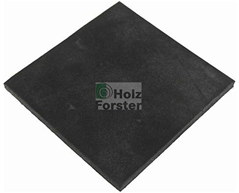 EUROTEC Rolfi EPDM Abstandshalter für Terrassenunterkonstruktion, 3mm, 25 Stück