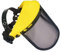 GrecoShop Visiera Casco Protettivo per Decespugliatore Tagliabordi a Rete