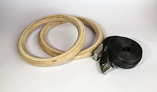 Kraxlboard® Turnringe aus Birkenholz