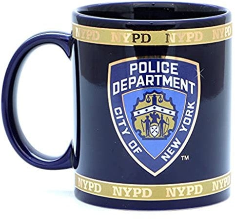 NYPD Kaffeebecher Offizielles Lizenzprodukt von The New York Police Department