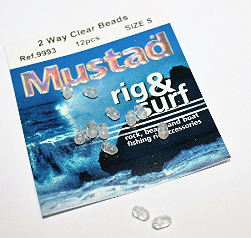 Mustad 2 Way Clear Beads: Small