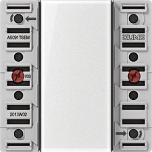 Jung KNX Tastsensor-Erweiterungsmodul Universal 1-Fach A5091TSEM