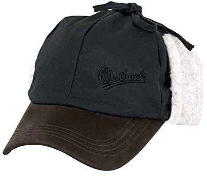 Outback Trading - Unisex Mckinley Cap, Color Black, Size: Medium