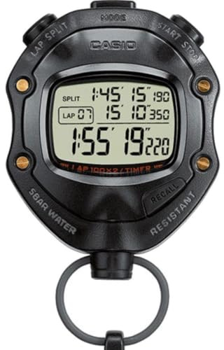 Casio Stoppuhr HS-80TW-1EF - Schwarz