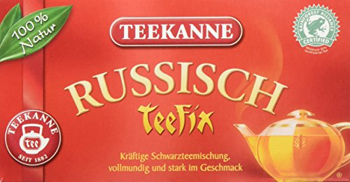 Teekanne Russisch Teefix Schwarztee 20 Beutel, 6er Pack (6 x 40 g)