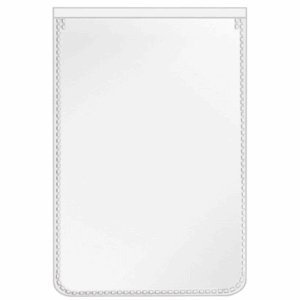 VELOFLEX 100 x Ausweishülle 57x84mm transparent