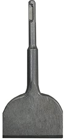 DRAAK Chisel SDS Plus 75mm x 165mm, Flat Tile Remover Removing Chisel for Demolishing and Loosening Ceramic and Floor Tiles Easy Use Hammer SDS Drills Professional Quality