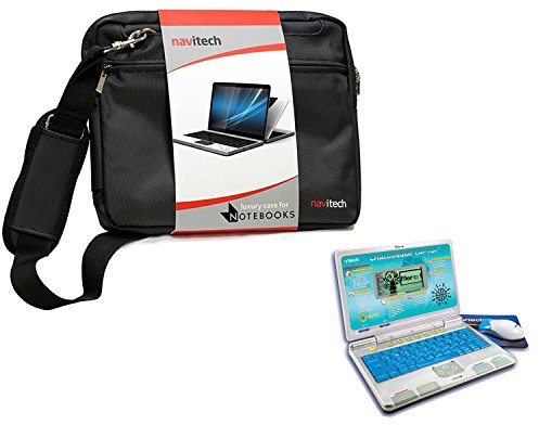 Navitech Sac de Transport Noir Ordinateur Portable/Notebook Compatible avec VTech Challenger Laptop