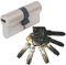 ABUS EC550 Profil-Doppelzylinder Länge 50/60mm mit 6 Schlüssel