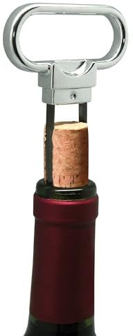 VB VIN BOUQUET VinBouquet FID 014 Feuilles Tire-Bouchon Butler, Acier Inoxydable, 14,5 x 9,5 x 2 cm