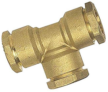 Boutté 2104541 SET25 Te égal laiton pour tuyau polyéthylène tuyau ø 25