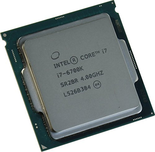 Intel Core i7-6700 K 4,00 GHz Tray CPU.